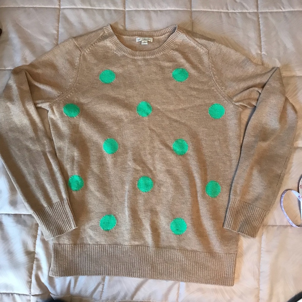 GAP big dot sweater